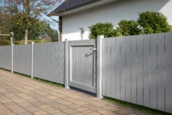 TraumGarten Alu-Vorgartenzaun Squadra Auf Maß -GartenWelt Günstiges Geschäft squadra silber vorgartenzaun s 21