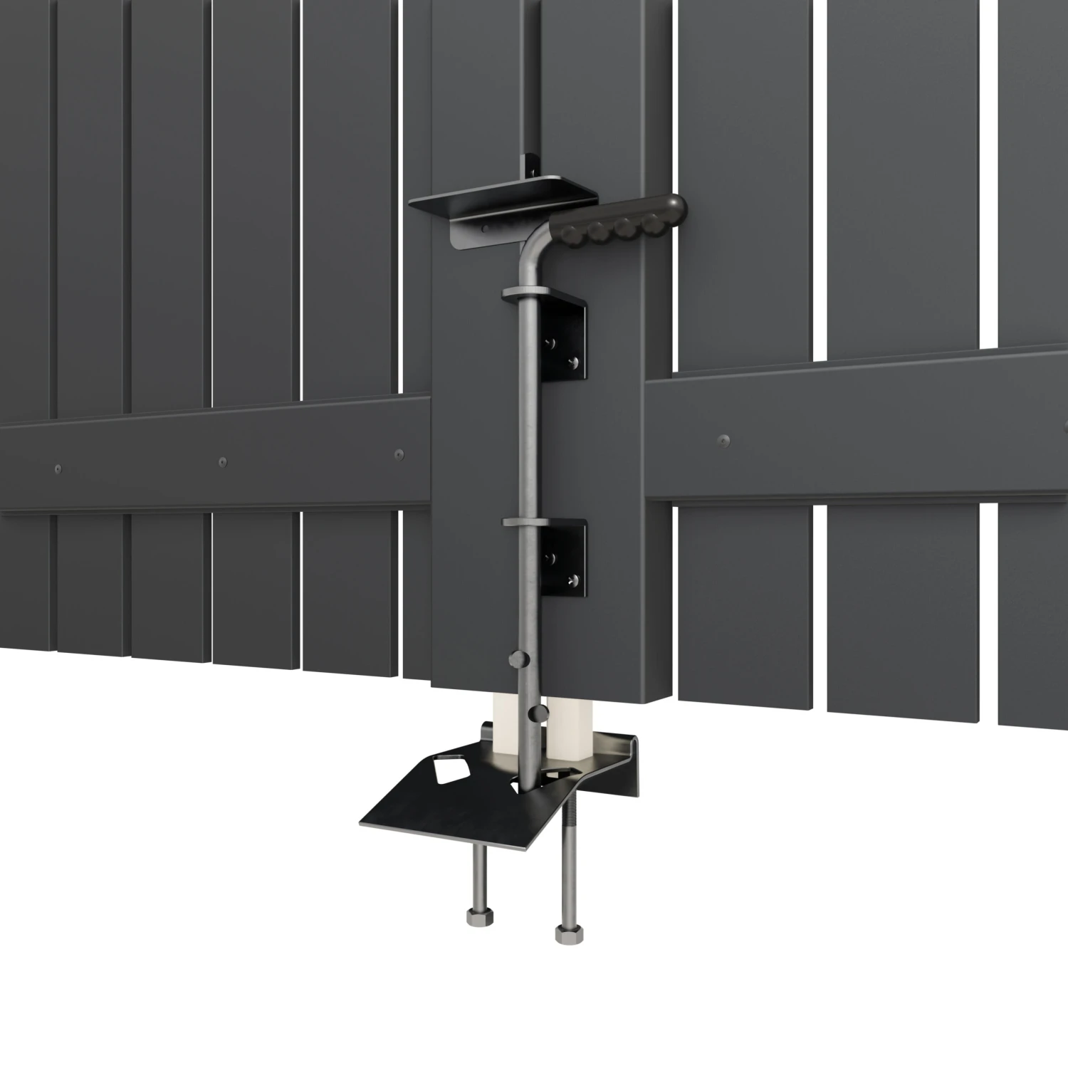 TraumGarten SQUADRA Alu Vorgarten Doppeltor 4 TraumGarten SQUADRA Alu Vorgarten Doppeltor – Bild 4