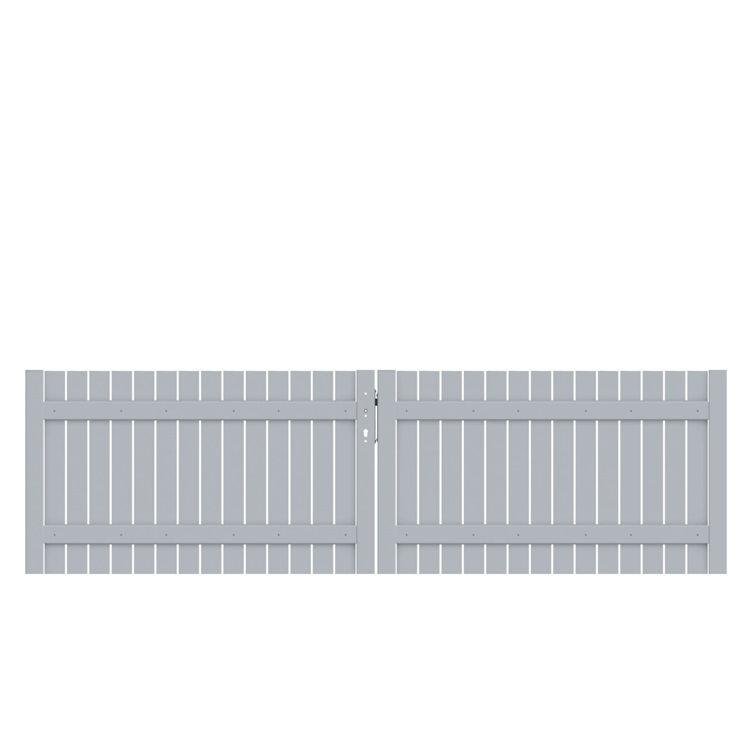 TraumGarten SQUADRA Alu Vorgarten Doppeltor 6 TraumGarten SQUADRA Alu Vorgarten Doppeltor – Bild 6