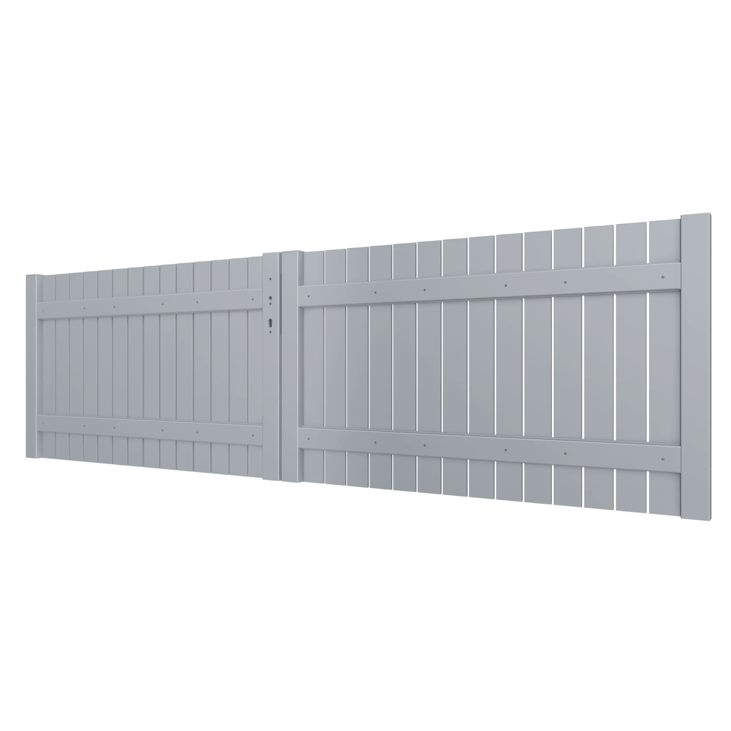 TraumGarten SQUADRA Alu Vorgarten Doppeltor 7 TraumGarten SQUADRA Alu Vorgarten Doppeltor – Bild 7