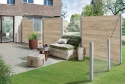 Traumgarten SYSTEM Board Keramik XL Zaunfeldset 1800 X 1800 Mm -GartenWelt Günstiges Geschäft system keramik xl eiche glas klar s 12