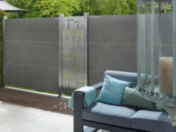 Traumgarten SYSTEM Board Keramik XL Zaunfeldset 1800 X 1800 Mm -GartenWelt Günstiges Geschäft system keramik xl zement designgitter puls s 12