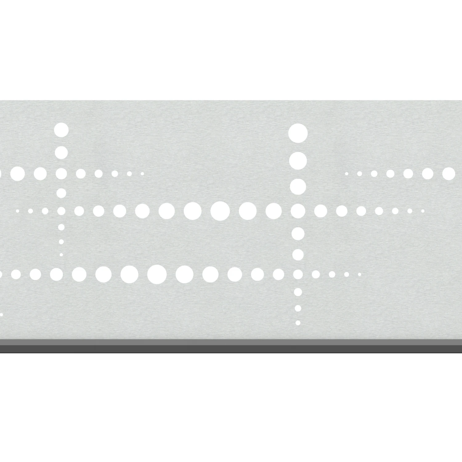 Traumgarten SYSTEM Dekorprofil PULS Silber 7 Traumgarten SYSTEM Dekorprofil PULS Silber – Bild 7