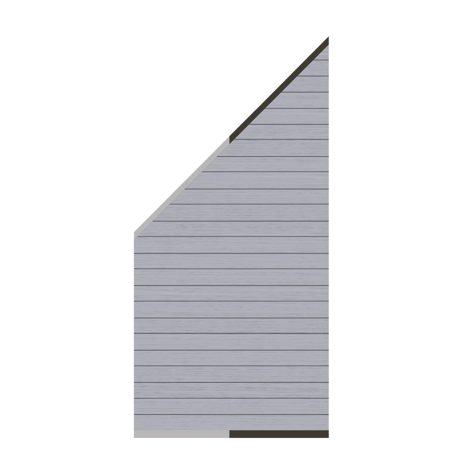 TraumGarten System WPC Classic Zaun-Anschluss-Set 1 TraumGarten System WPC Classic Zaun-Anschluss-Set